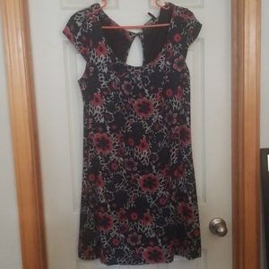 Navy floral Guess Dress